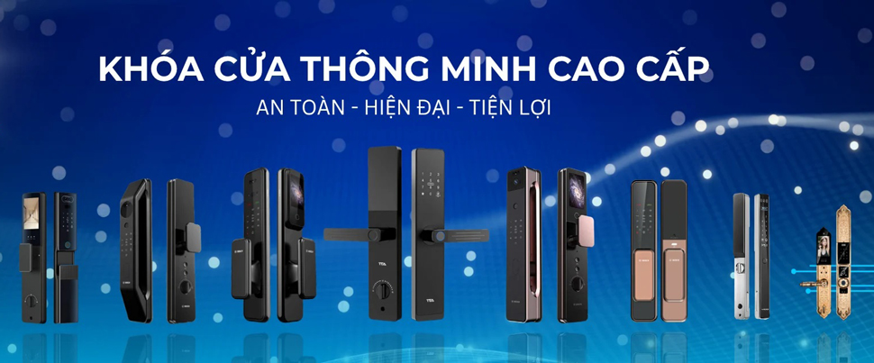 Banner khóa cửa thông minh