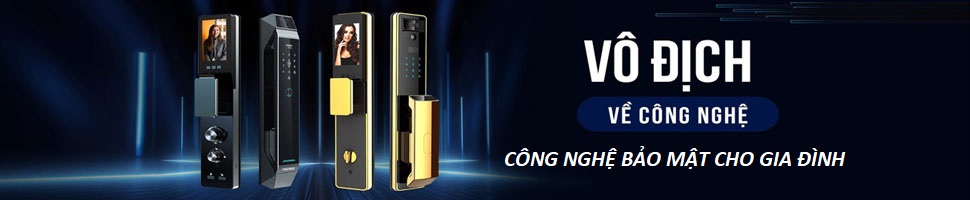 Banner Khóa Cửa Thông Minh