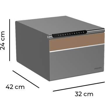 Két sắp Philips SBX102 -2C0