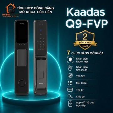 Khóa Cửa Thông Minh Vân Tay KAADAS Q9 - FVP