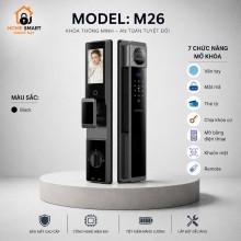 Khóa Cửa Thông Minh Vân Tay SAIYAN M26