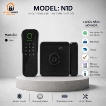 Khóa Cửa Thông Minh Vân Tay SAIYAN N1D