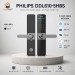 Khóa Cửa Thông Minh Vân Tay PHILIPS DDL610-5HBS img 2