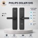 Khóa Cửa Thông Minh Vân Tay PHILIPS DDL609-5HS img 2