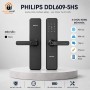 Khóa Cửa Thông Minh Vân Tay PHILIPS DDL609-5HS