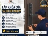 Lắp Khóa Cửa Thông Minh Tại Hồ Chí Minh Chính Hãng, Uy Tín